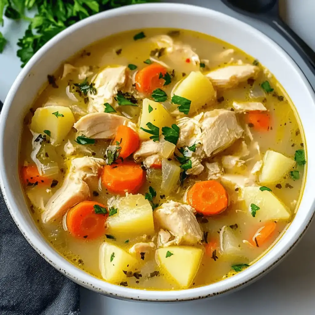 Chicken Soup with Potatoes