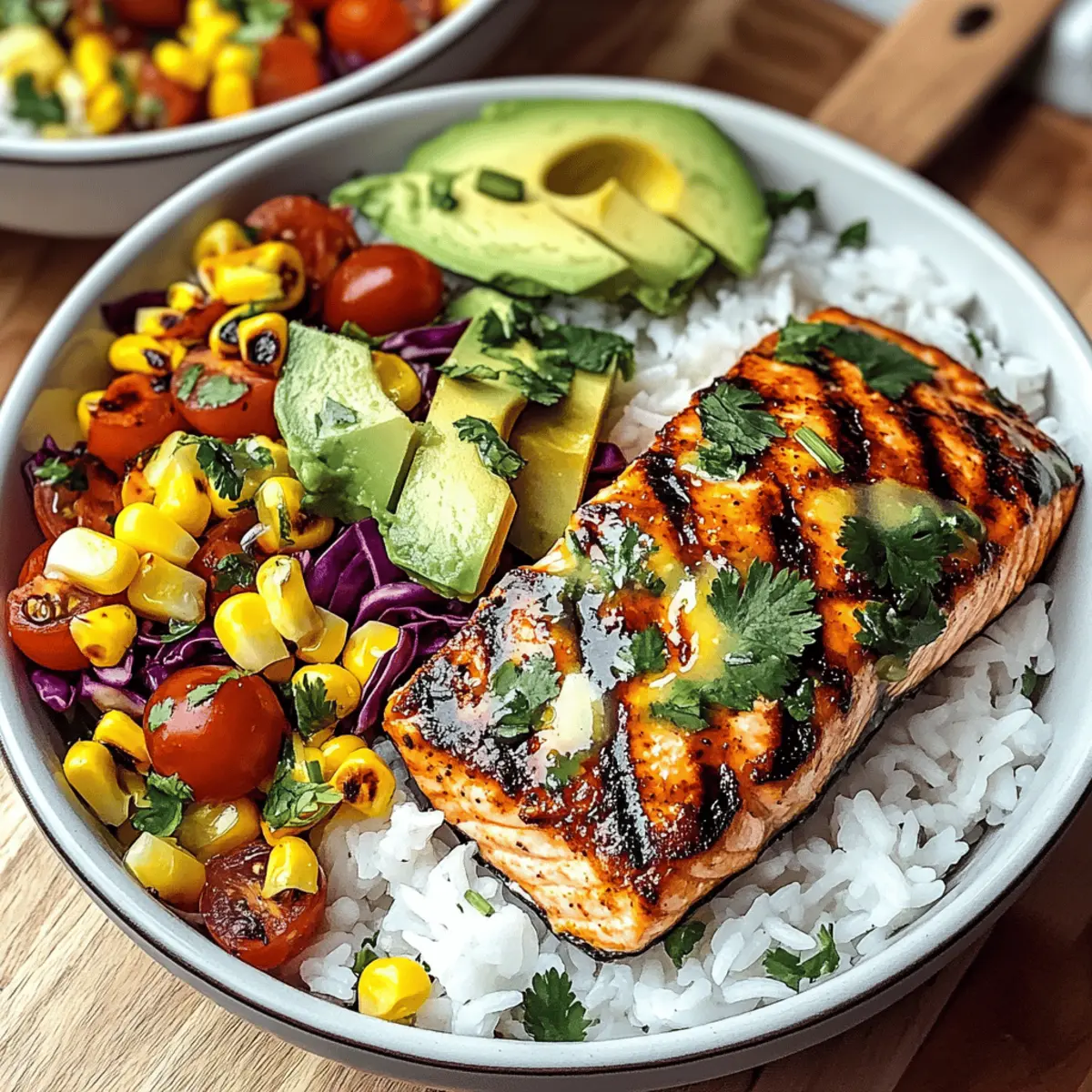 Chili Lime Salmon Bowls
