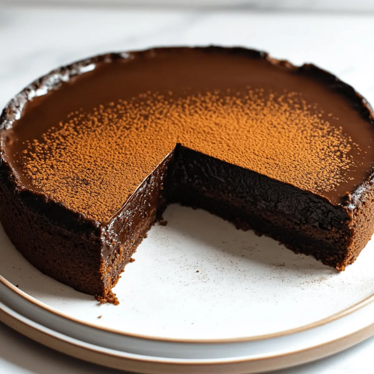 Chocolate Pumpkin Torte