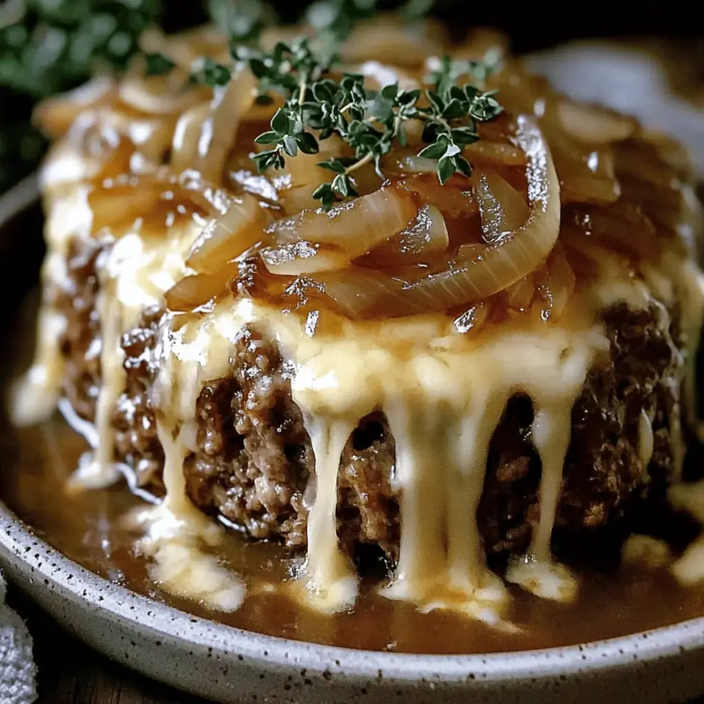 French Onion Meatloaf