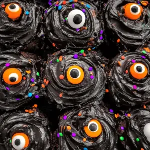 Halloween Cinnamon Rolls