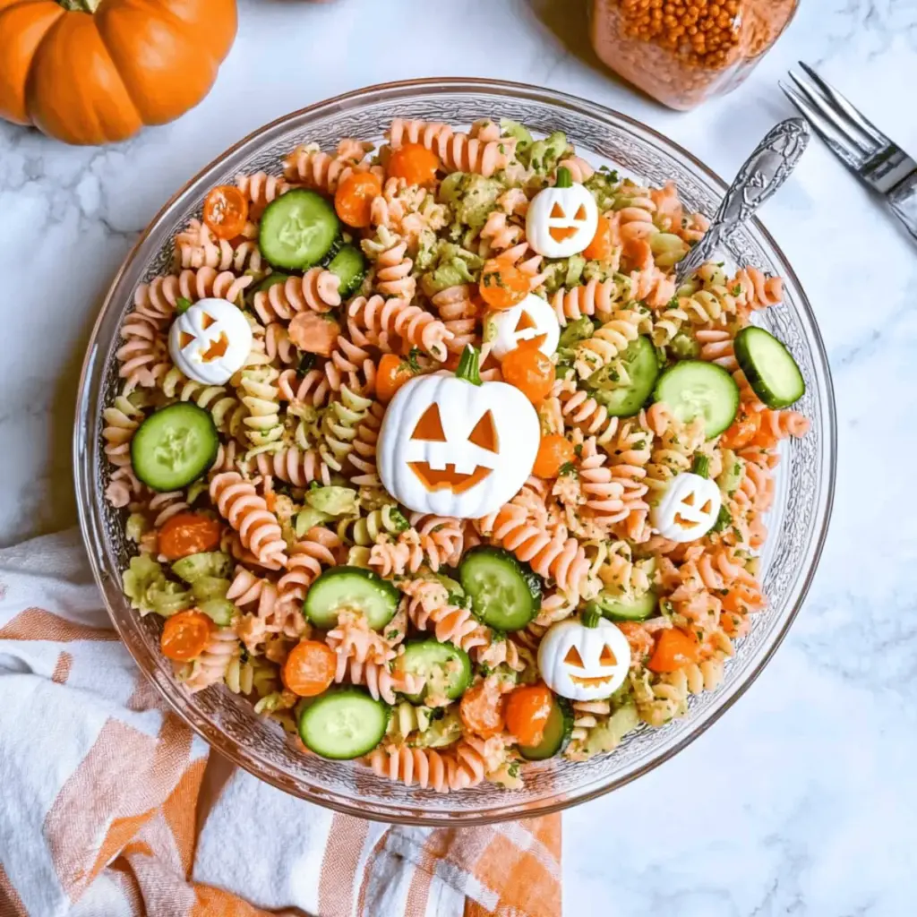 Halloween Pasta Salad