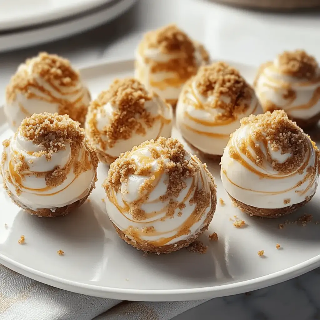 No Bake Pumpkin Cheesecake Balls