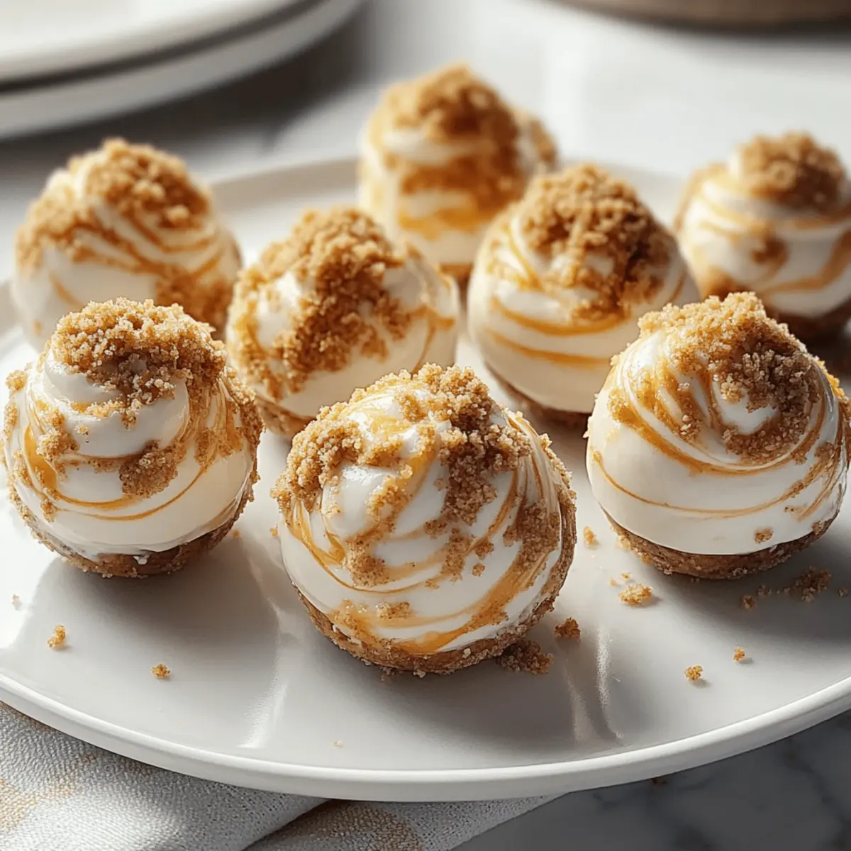 No Bake Pumpkin Cheesecake Balls