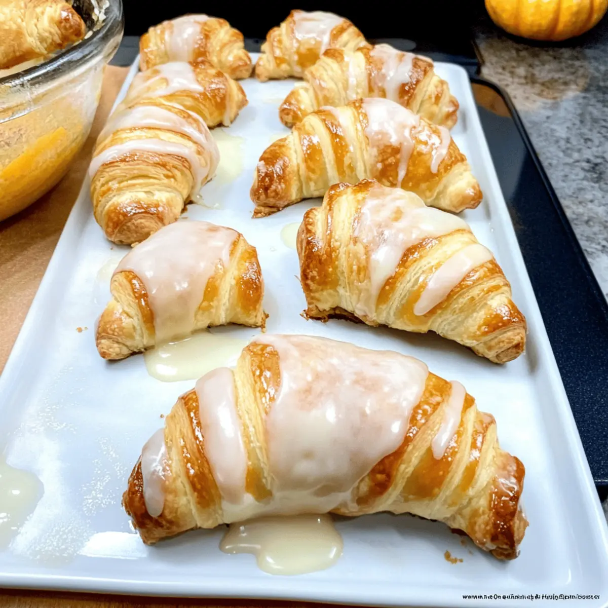 Pumpkin Pie Crescent Rolls