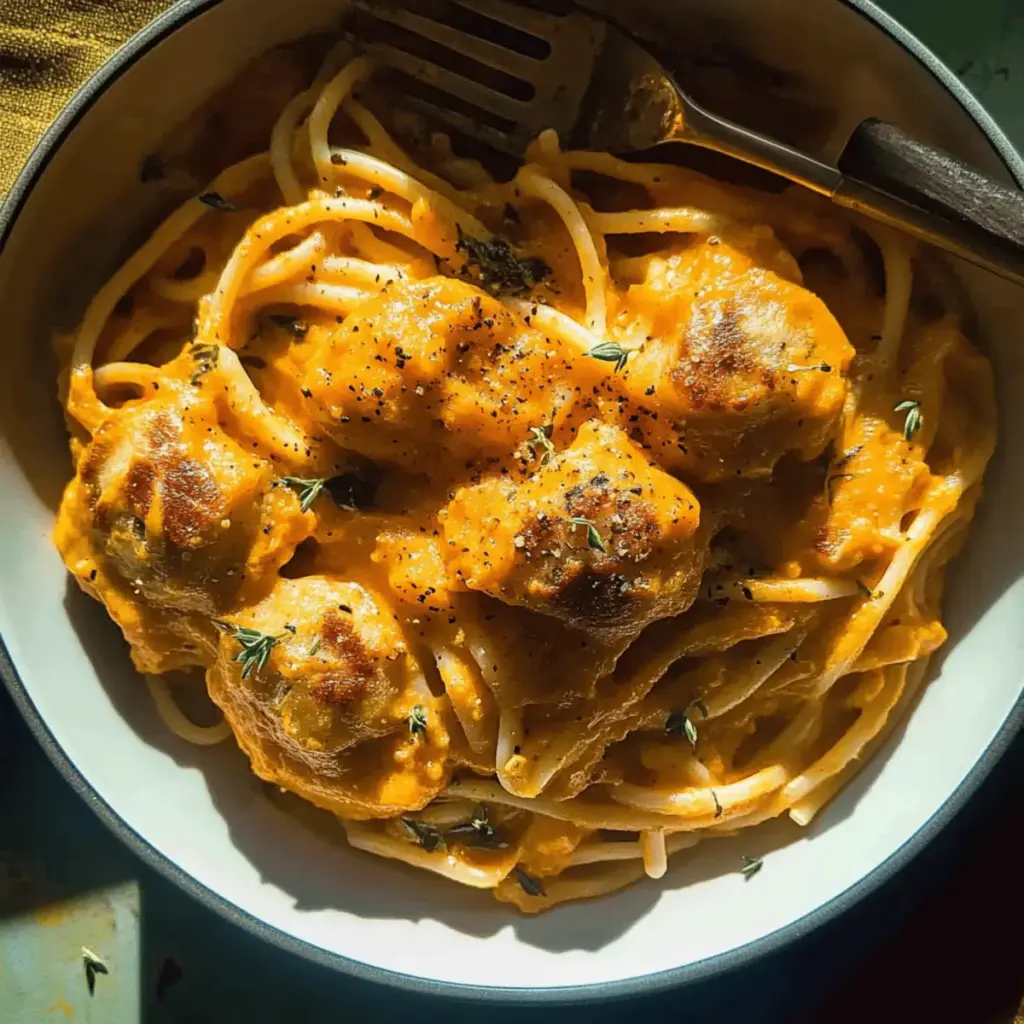 Pumpkin Puree Pasta Sauce