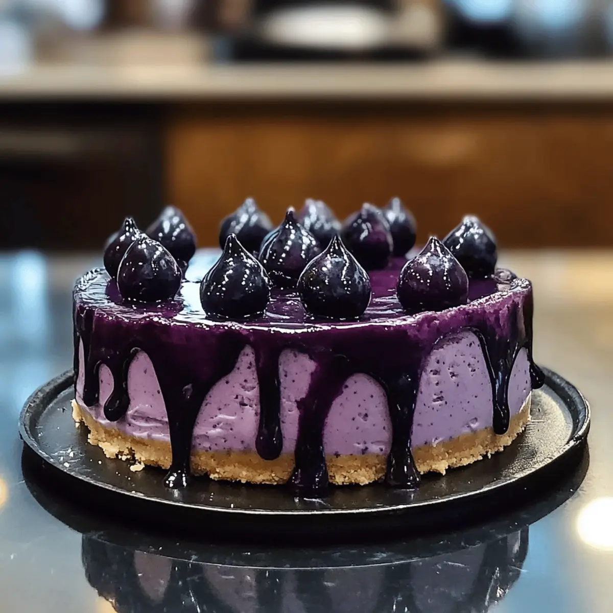 Ravenclaw Midnight Blueberry Cheesecake