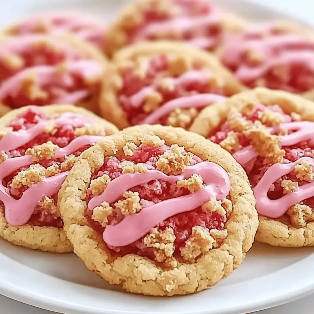 Strawberry Crunch Cookies