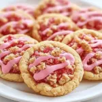 Strawberry Crunch Cookies