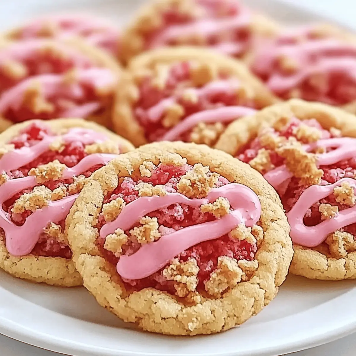 Strawberry Crunch Cookies