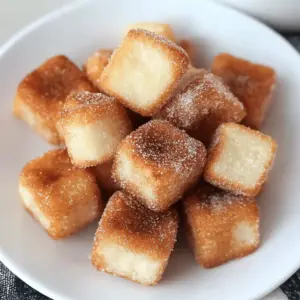 Tasty Angel Cake Churro Bites