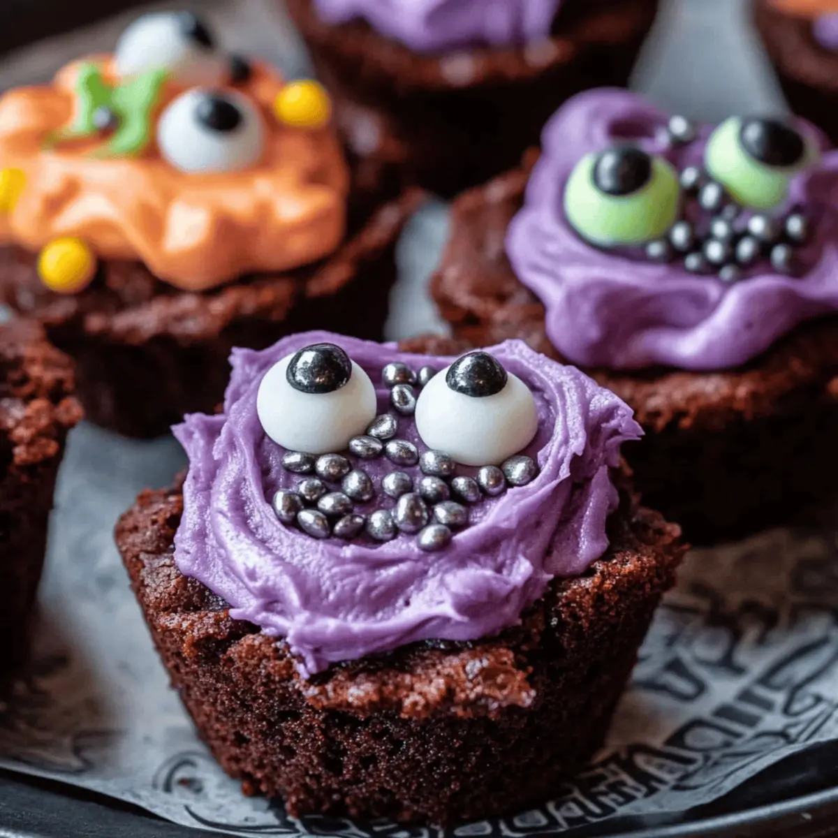 Witch Cauldron Brownies