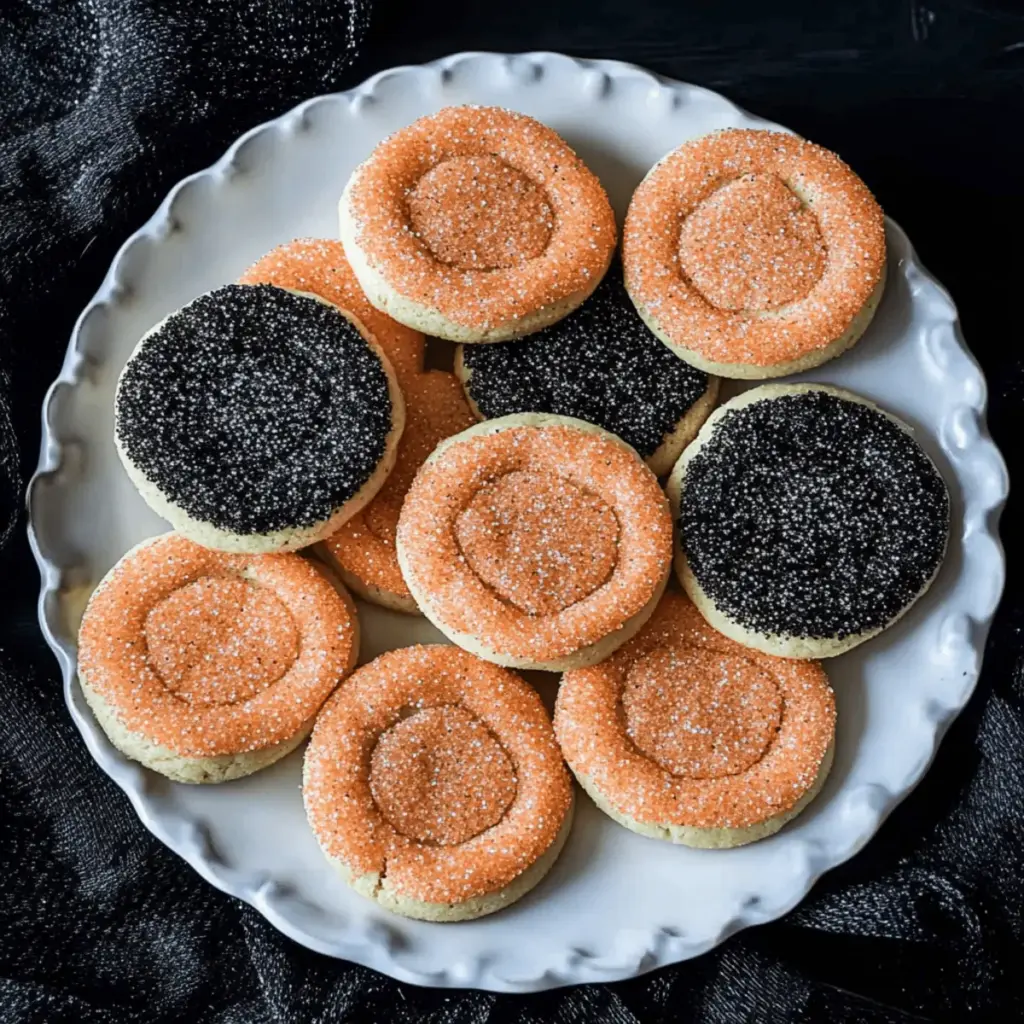 Easy Halloween Sugar Cookies