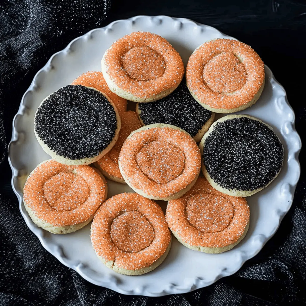 Easy Halloween Sugar Cookies