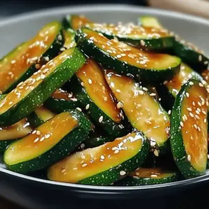 Tasty Asian Zucchini Side