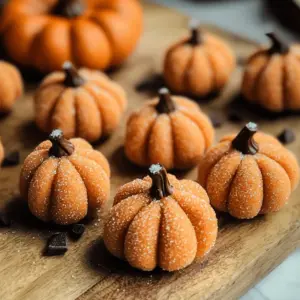 Pumpkin Cheesecake Truffles