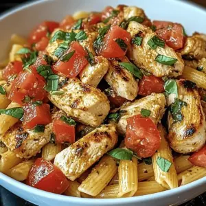 Bruschetta Chicken Pasta