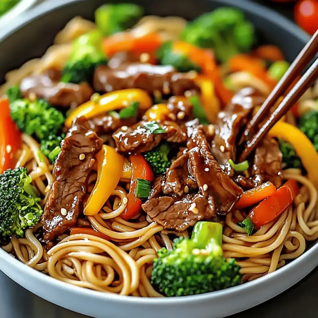 Beef Teriyaki Noodles