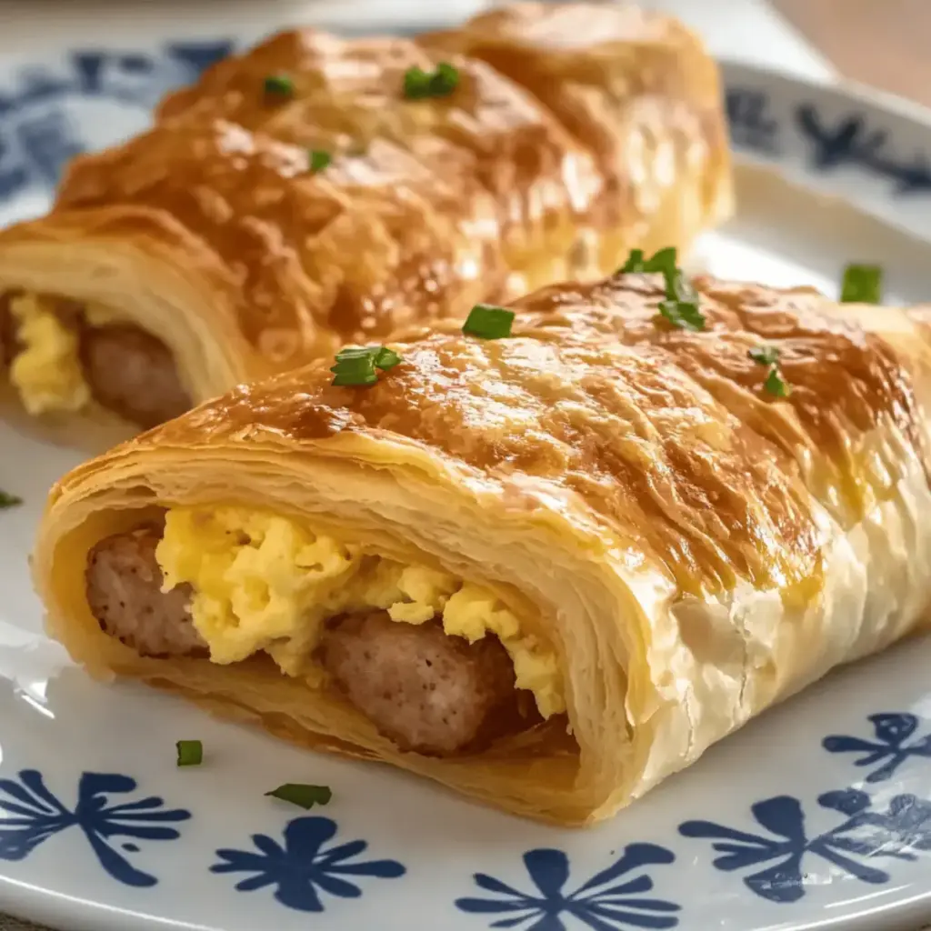 Sausage Egg Breakfast Roll-Ups