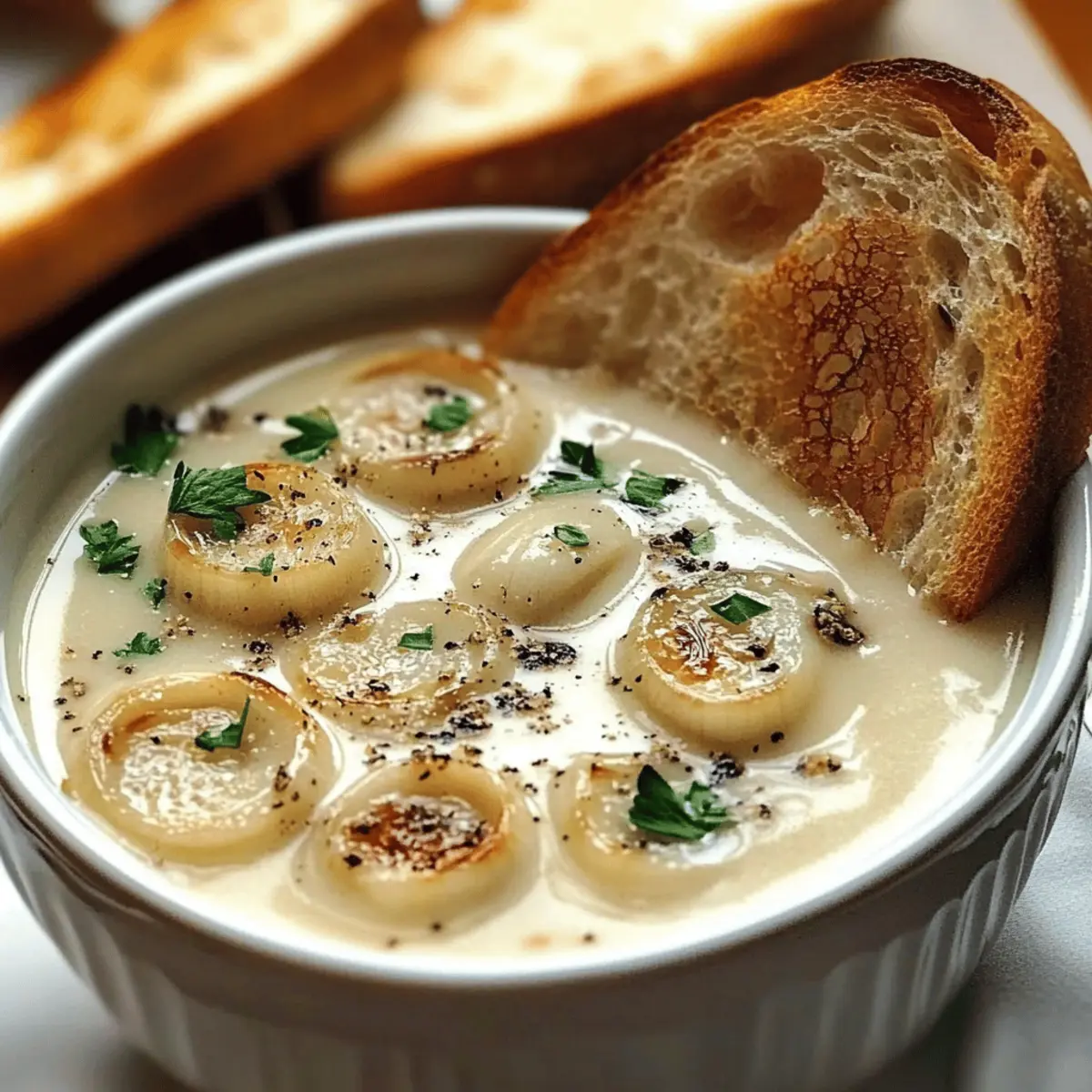 Country French Garlic Soup
