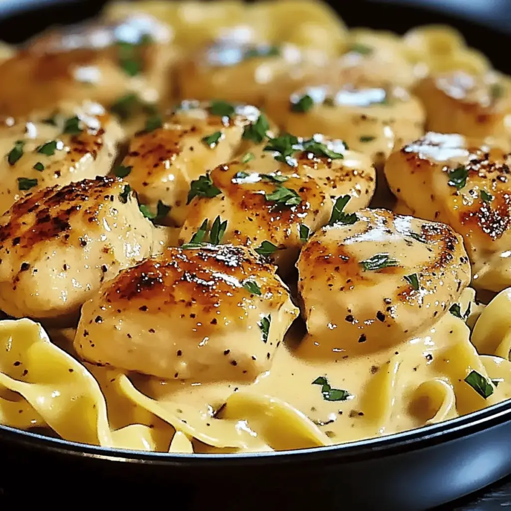 One Pan Chicken Noodles