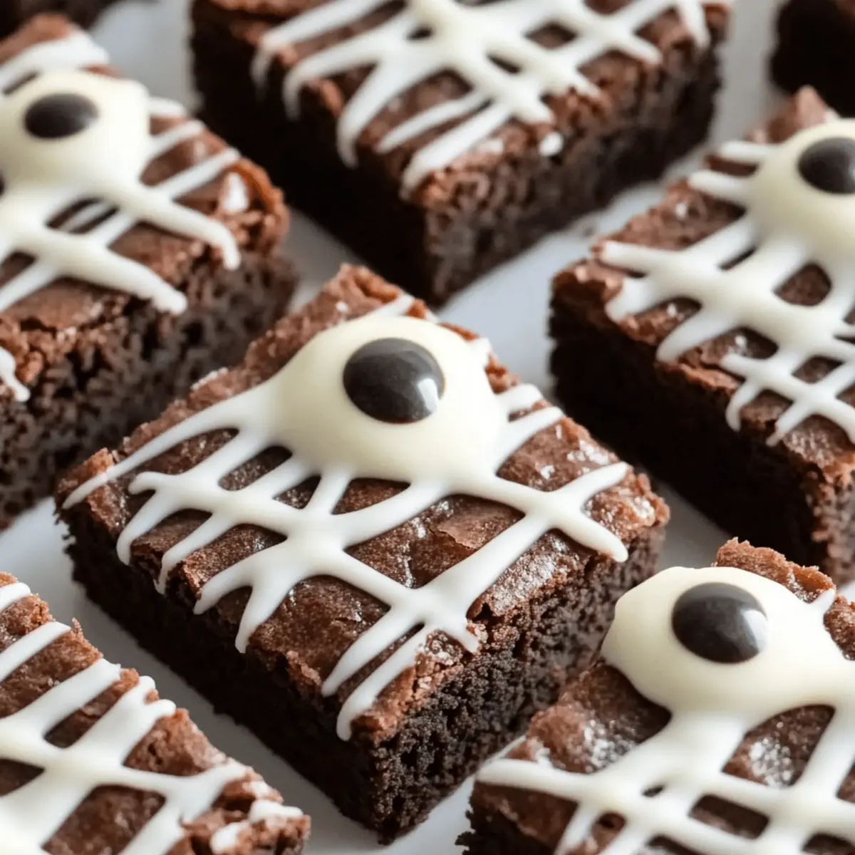 Mummy Brownies