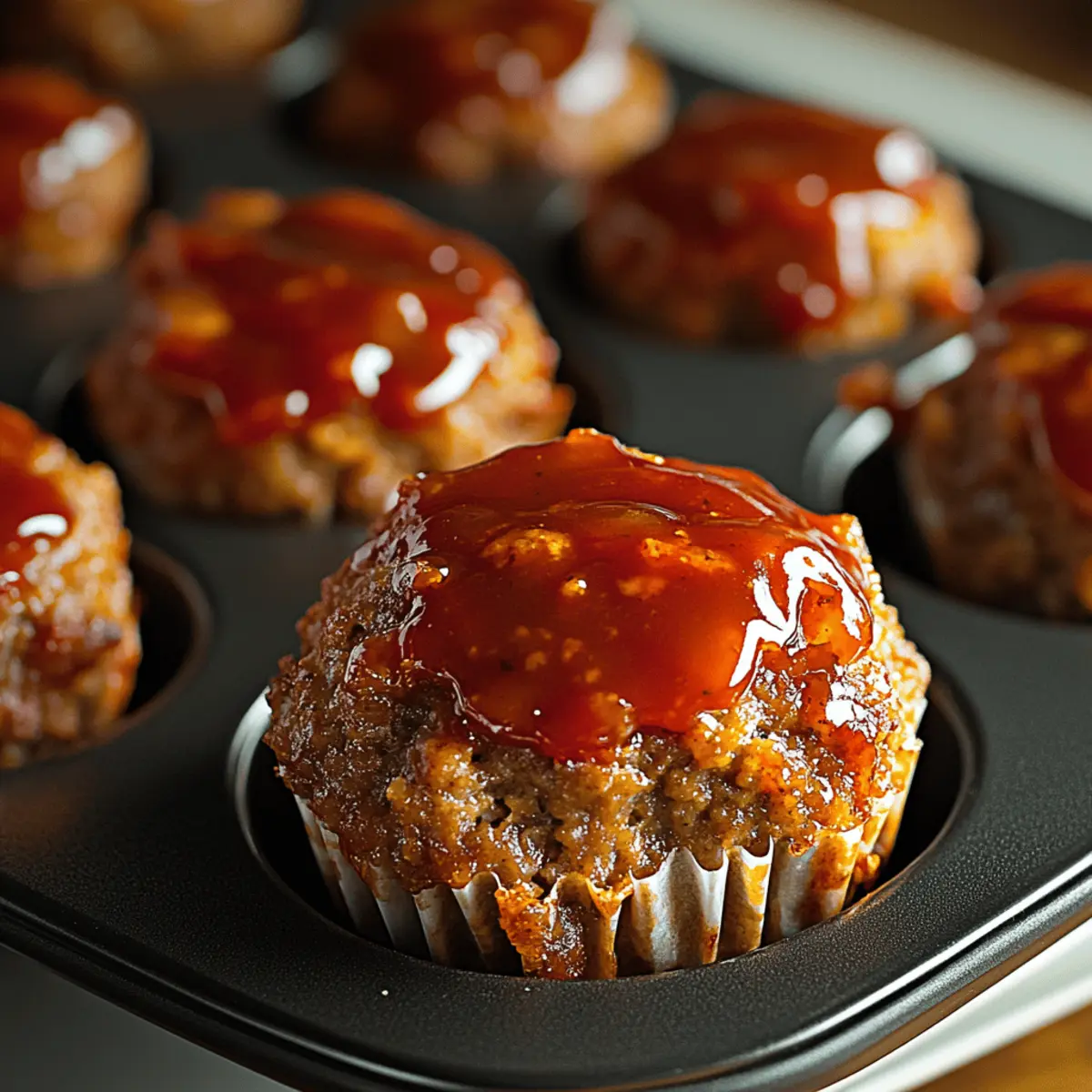 Meatloaf in a Muffin Pan