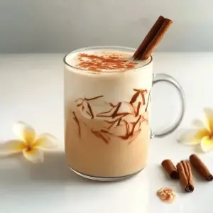 Homemade Vanilla Cinnamon Milk Tea