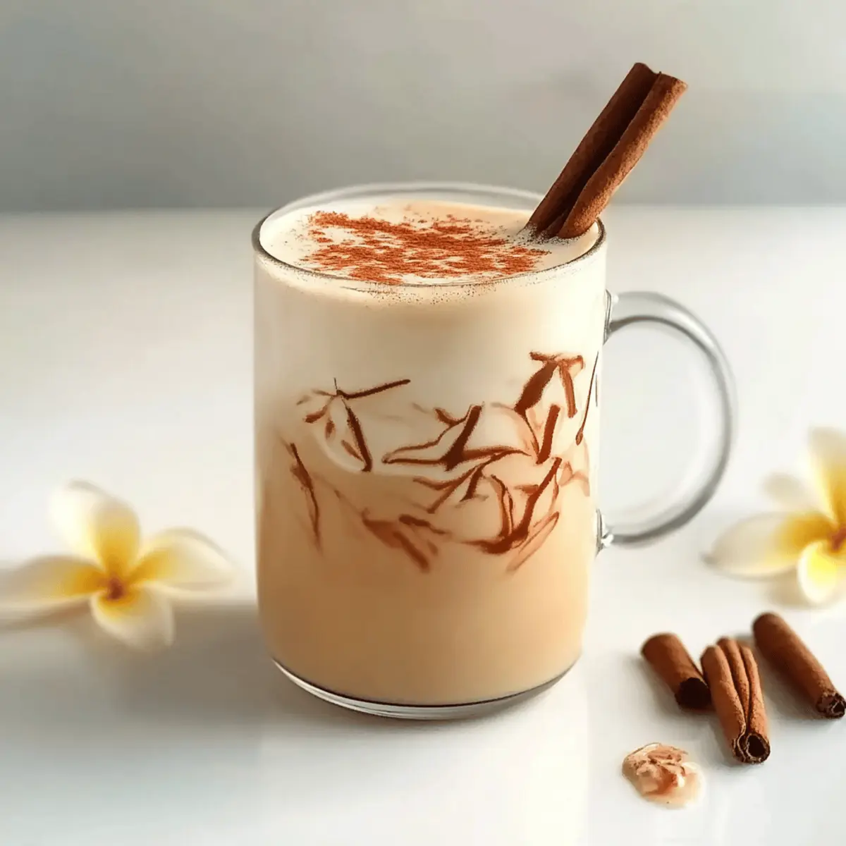 Homemade Vanilla Cinnamon Milk Tea