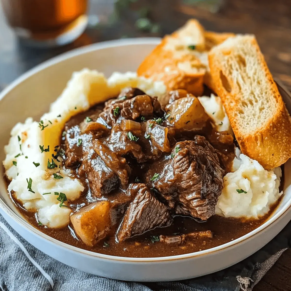 Slow Cooker Beef Manhattan