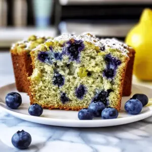 Lemon Blueberry Zucchini Bread