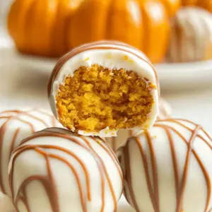 Pumpkin Cake Pops
