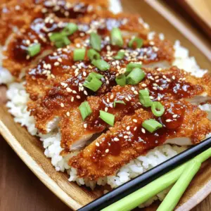 Spicy Korean Chicken Katsu
