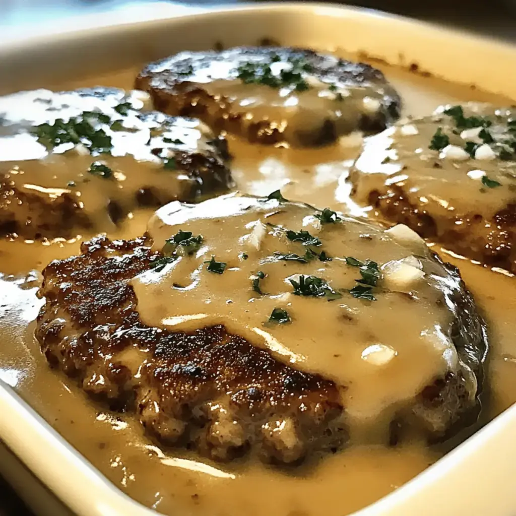 Amish Hamburger Steak Bake