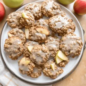 Apple Cinnamon Oatmeal Cookies