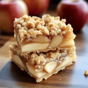 Apple Crisp Shortbread Bars