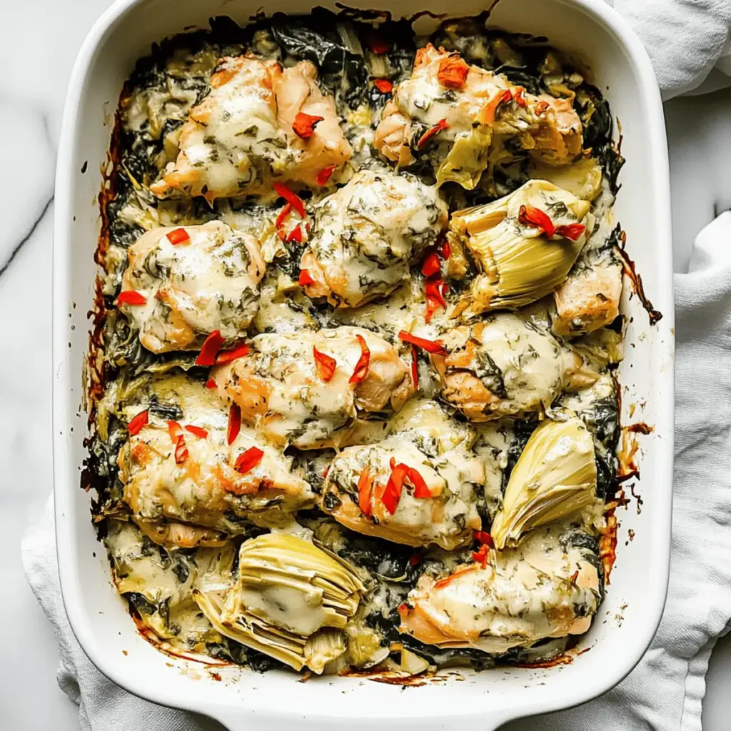Artichoke Baked Chicken