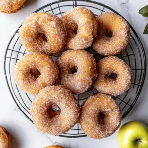 Baked Apple Donuts