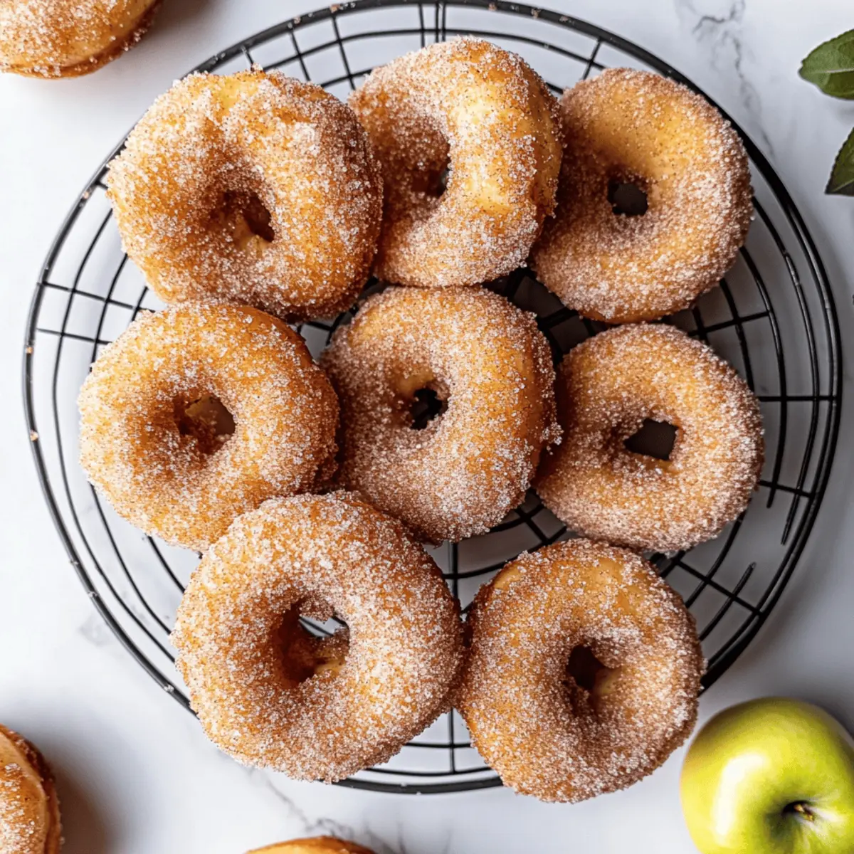 Baked Apple Donuts