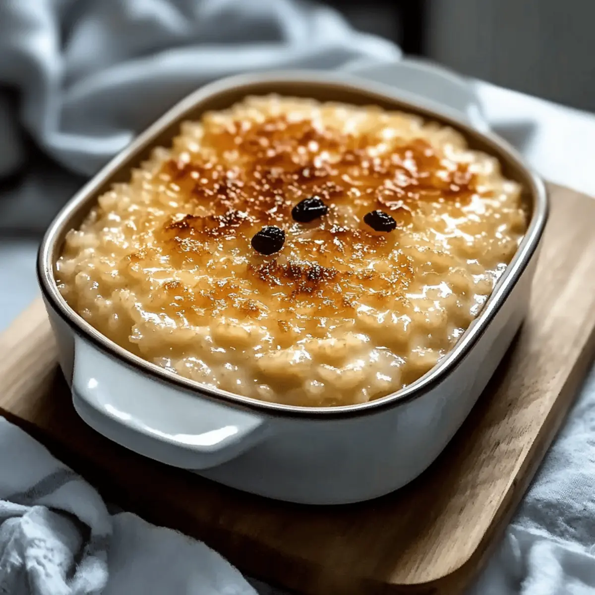 Baked Rice Pudding