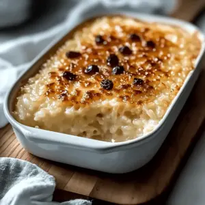 Baked Rice Pudding