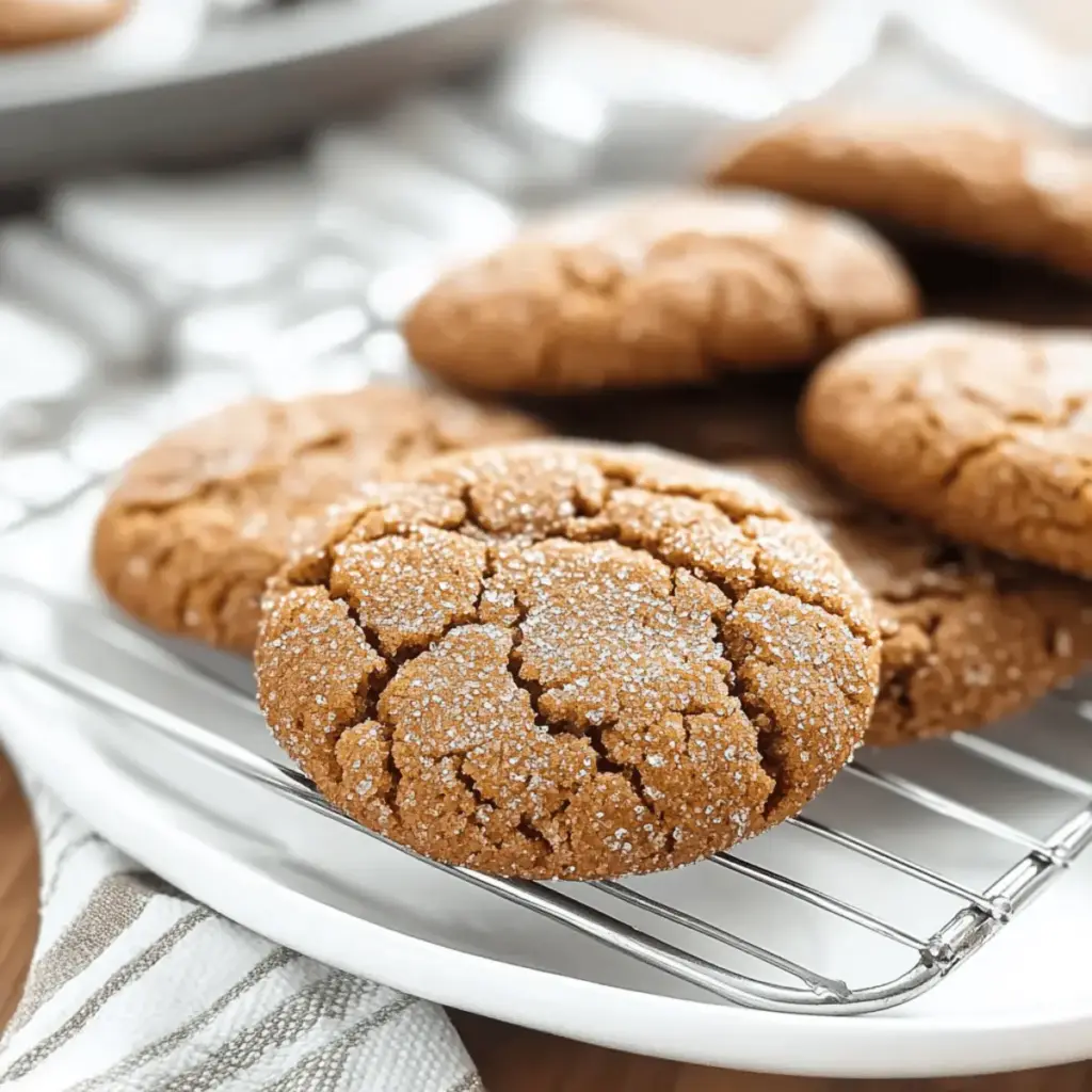 Bakery Style Molasses Cookies