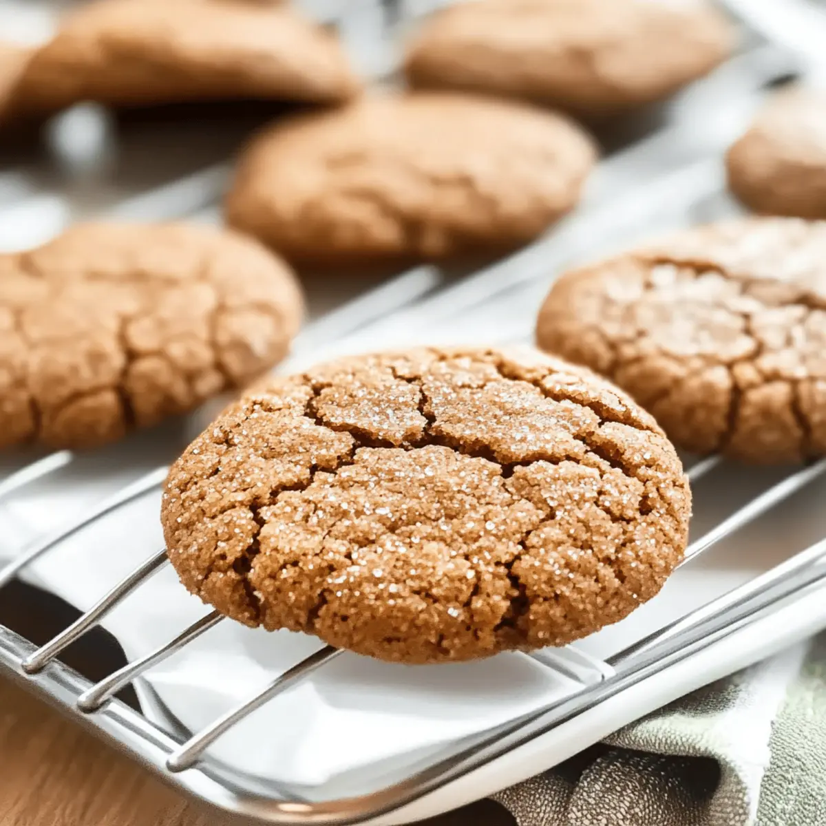 Bakery Style Molasses Cookies