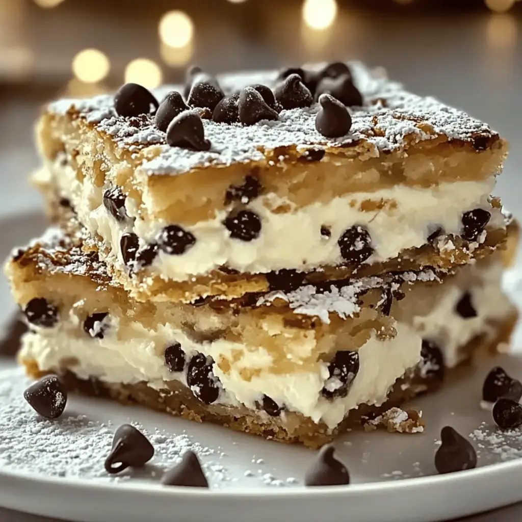 Cannoli Squares