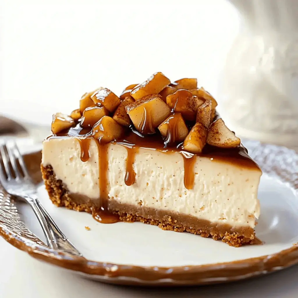 Caramel Apple Cheesecake