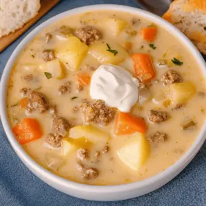 Cheeseburger Soup Recipe