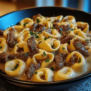 Cheesesteak Tortellini