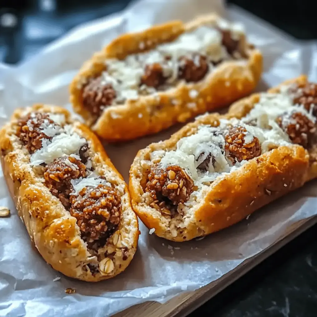 Cheesy Meatball Subs Recipe