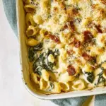 Chicken Alfredo Pasta Bake