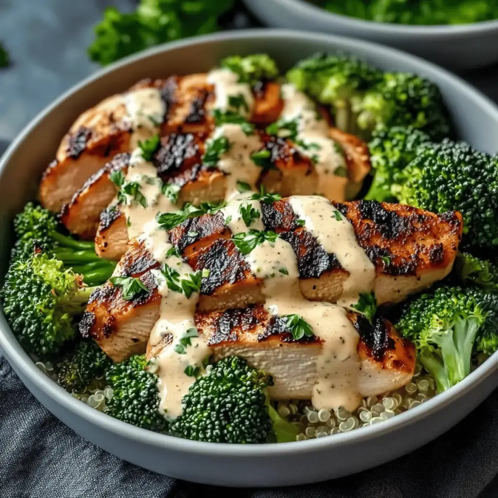 Chicken & Broccoli Bowls